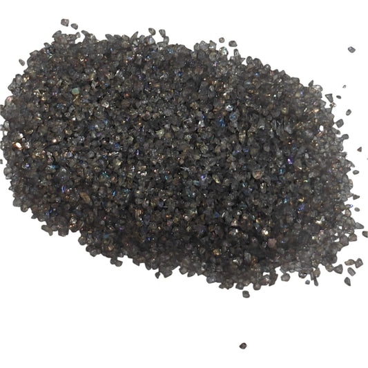 Grey holo granules