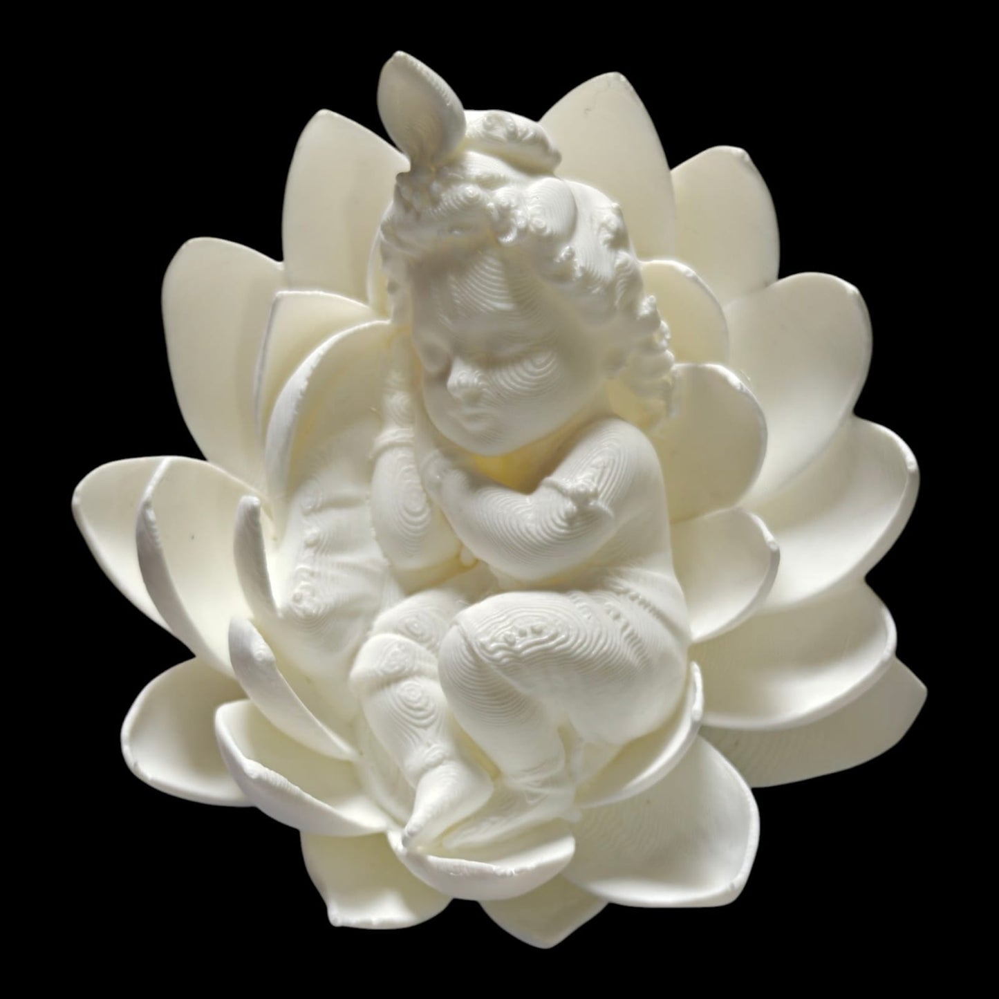 Krishna With Lotus