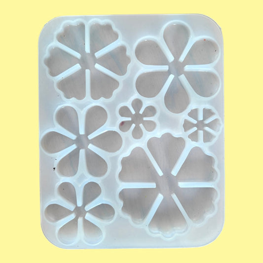 7 Cavity Flower Mould -2