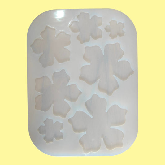 7 Cavity Big Flower Mould