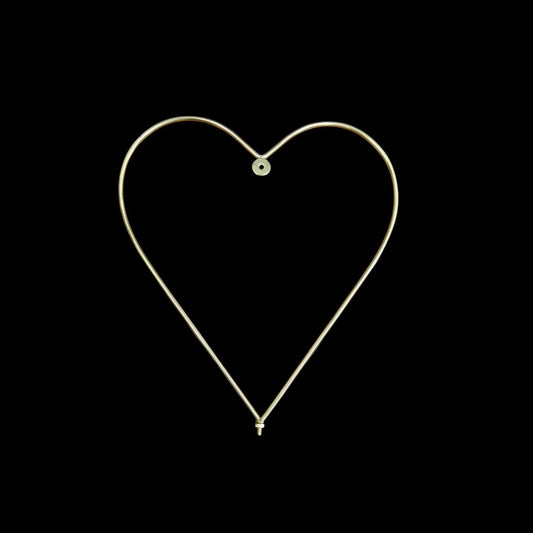 Metal Ring Heart Shape