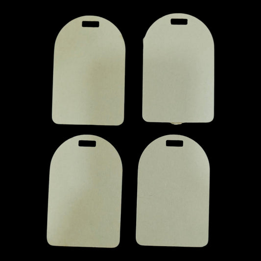 Clear Acrylic Luggage Tag-2