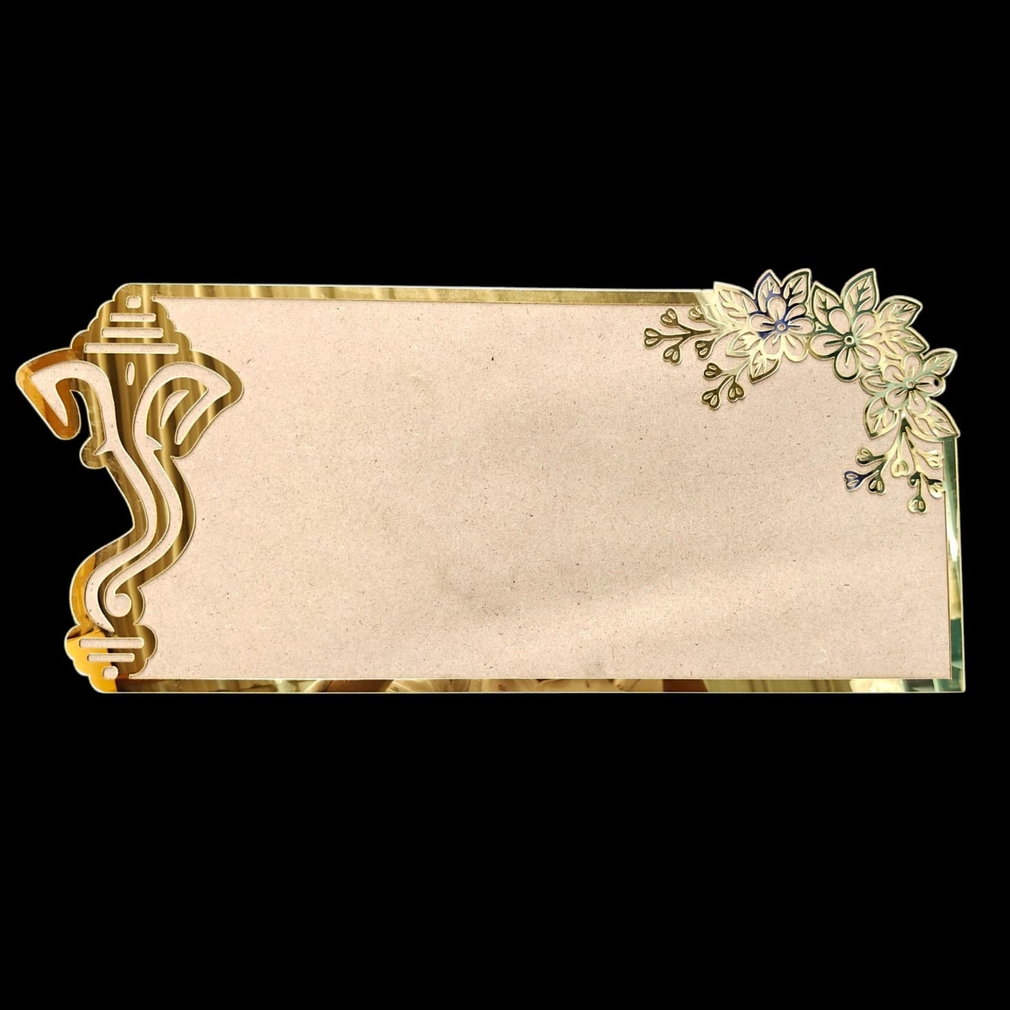 Acrylic Name Plate Design -I