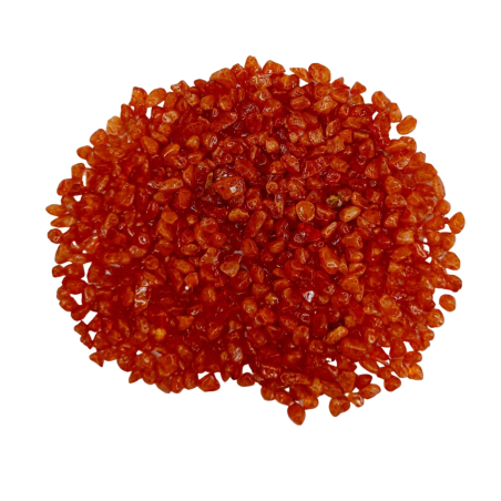 Orange Dye Crystal_7 MM To 10 MM