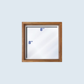 Floating Frame With Acrylic Cutout