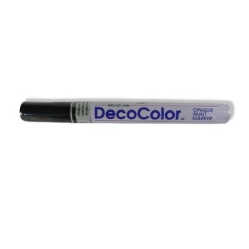 DecoColor Black Opaque Marker Broad Line