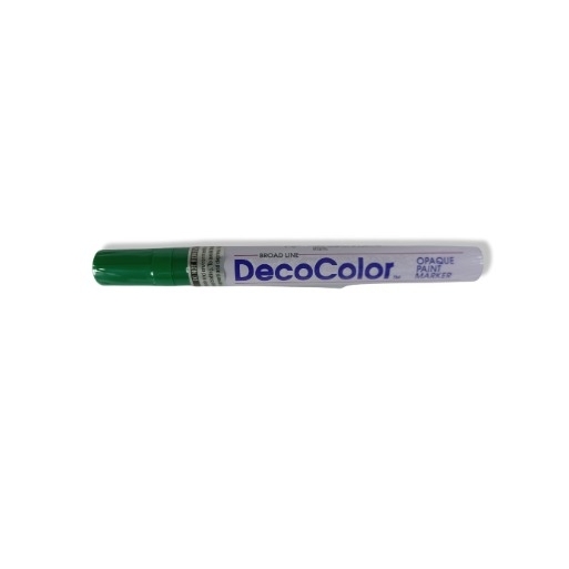 DecoColor Green Opaque Marker Broad Line