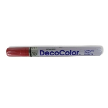 DecoColor Red Opaque Marker Broad Line