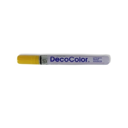 DecoColor Yellow Opaque Marker Broad Line