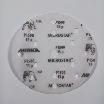 Mirka Micro Star 150 mm (Grit P1200 - 2000) Wet Sanding Paper