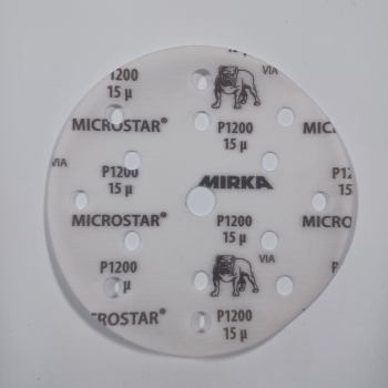 Mirka Micro Star 150 mm (Grit P1200 - 2000) Wet Sanding Paper