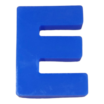 Alphabet 6 Inch Deep Mould-''E''