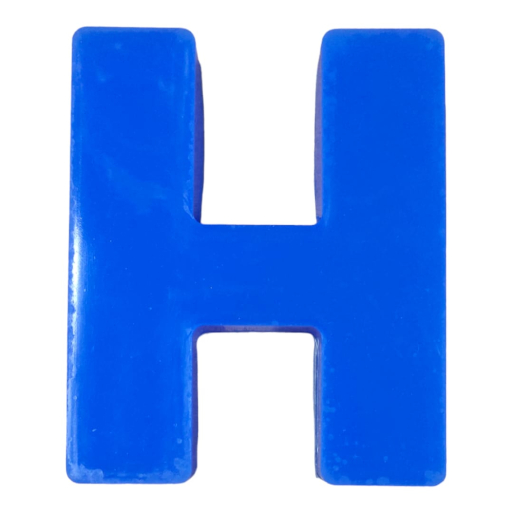 Alphabet 6 Inch Deep Mould-''H''