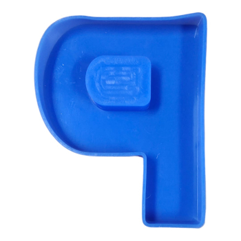 Alphabet 6 Inch Deep Mould-''P''