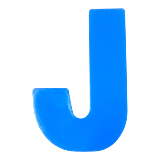 Alphabet 6 Inch Deep Mould-''J''