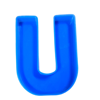 Alphabet 6 Inch Deep Mould-''U''