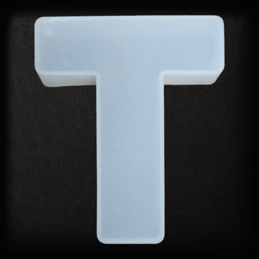 Alphabet 4 Inch Deep Mould-''T ''