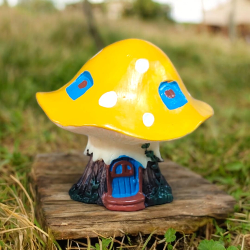 Mushroom House_Yellow