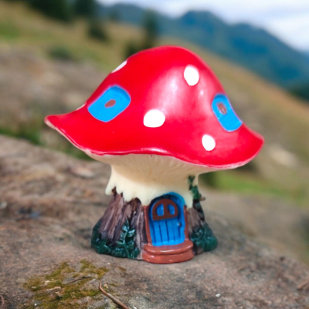 Mushroom House_Red