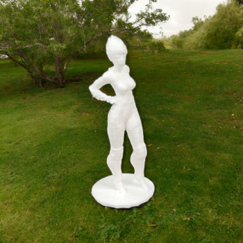 Standing woman