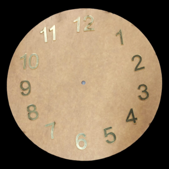 Acrylic English Clock Number -Golden