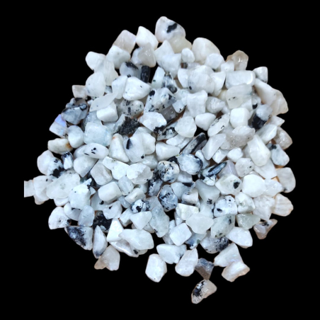 White Rainbow  Stone_7 MM To 12 MM