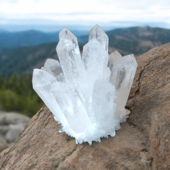 Clear Quartz  Cluster_01