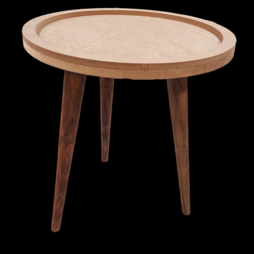 Round Mdf Table 18 Inch with Ring