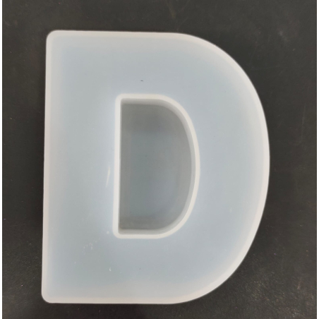 Alphabet 4 Inch Deep Mould-''D''