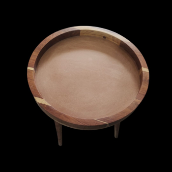 Round Wood Table