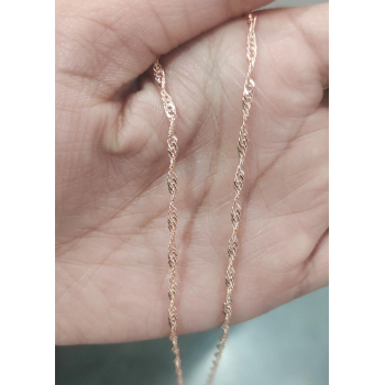 Anti Tarnish Rose Gold Chain-02