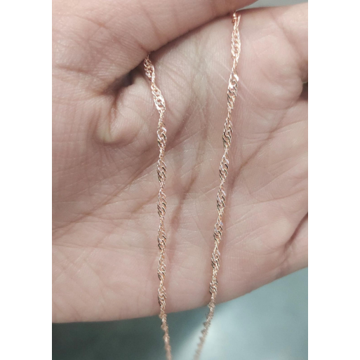 Anti Tarnish Rose Gold Chain-02