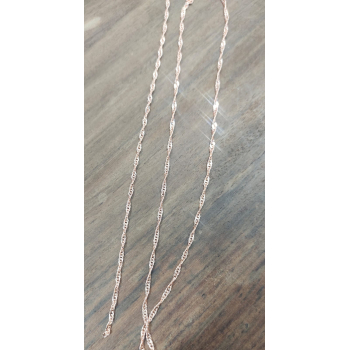 Anti Tarnish Rose Gold Chain-02