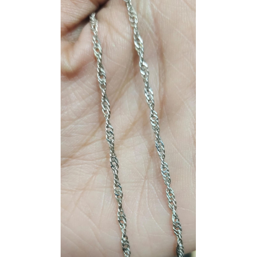 Anti Tarnish Antic Silver Chain-06