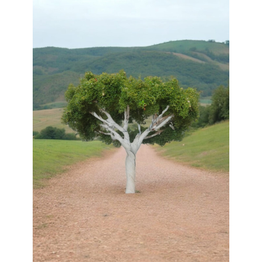 Round tree Big Dark Green