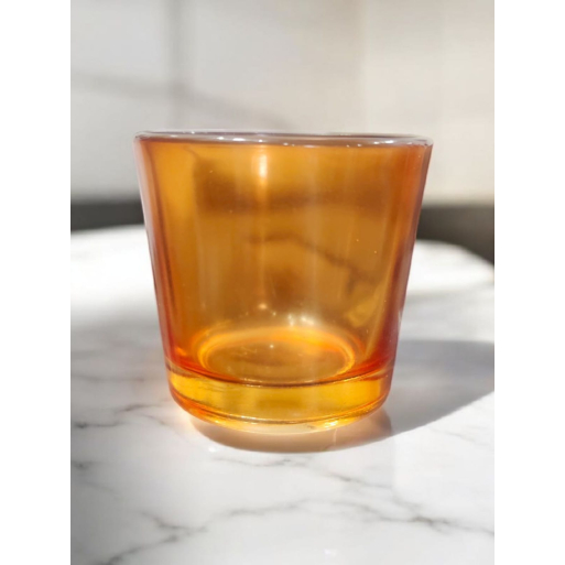 Candles Glass Jar-Brown Candles Glass Jar-Brown