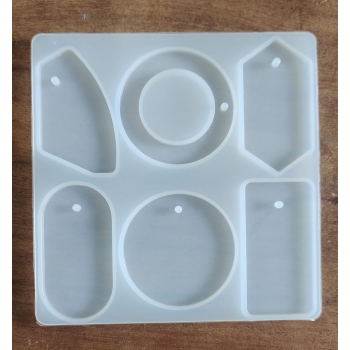 6 Pcs Luggage Tag Mould
