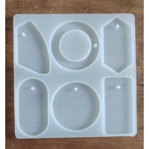6 Pcs Luggage Tag Mould 6 Pcs Luggage Tag Mould