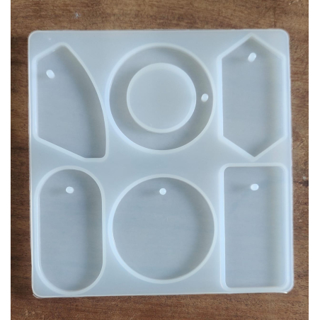6 Pcs Luggage Tag Mould