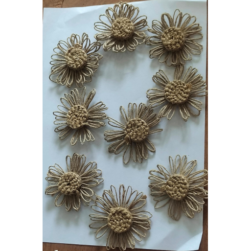 Jute Flowers_03 Jute Flowers_03