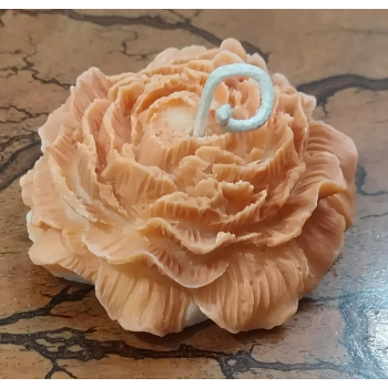 Peony  Flower candle Mould
