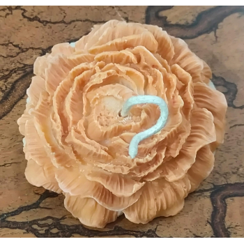 Peony  Flower candle Mould