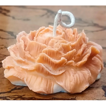 Peony  Flower candle Mould