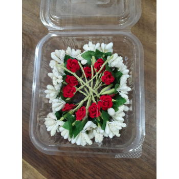 Fillers Box- White with Rose