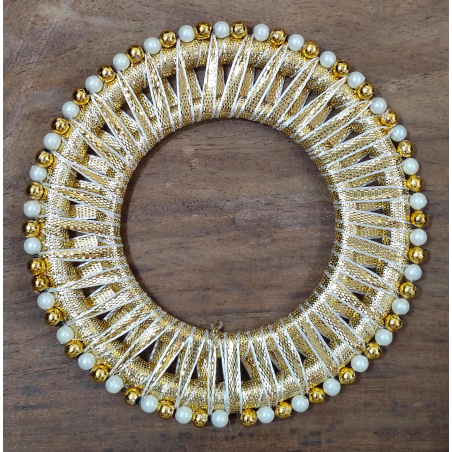 Round Pearl ring Gotta pati
