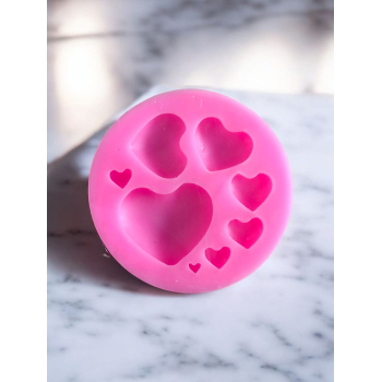 8 Cavity Heart Mould
