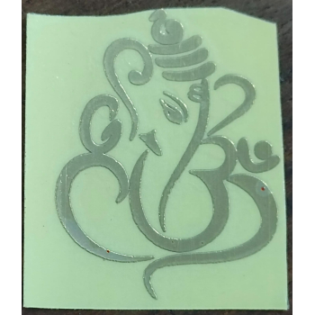 Ganesh ji Metalic stickers