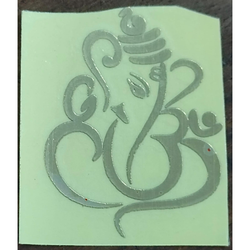 Ganesh ji Metalic stickers