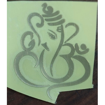 Ganesh ji Metalic stickers