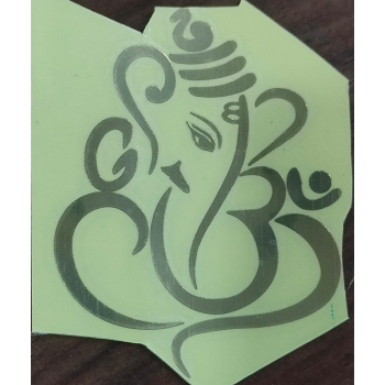Ganesh ji Metalic stickers